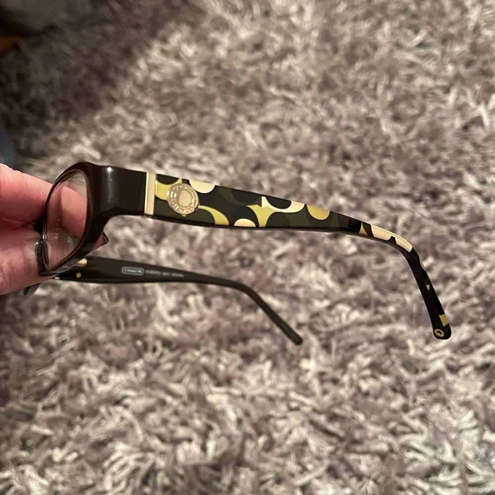 Coach Roberta glasses frames and case. No flaws. - Picture 2 of 6